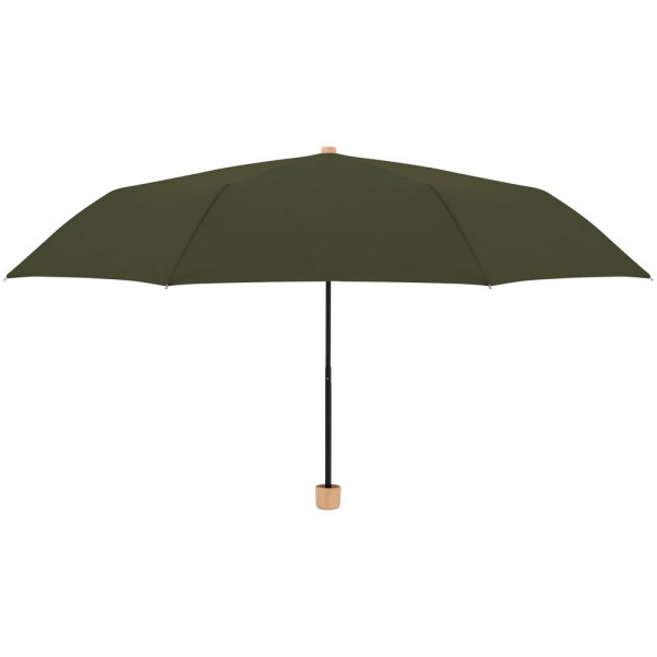 Зонт складной Nature Mini, зеленый - купить оптом