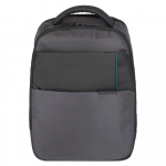 Рюкзак для ноутбука Qibyte Laptop Backpack, темно-серый с черными вставками, фото 1