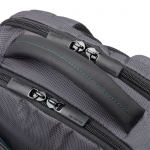 Рюкзак для ноутбука Qibyte Laptop Backpack, темно-серый с черными вставками, фото 10