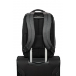 Рюкзак для ноутбука Qibyte Laptop Backpack, темно-серый с черными вставками, фото 12