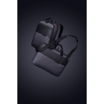 Рюкзак для ноутбука Qibyte Laptop Backpack, темно-серый с черными вставками, фото 13