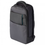 Рюкзак для ноутбука Qibyte Laptop Backpack, темно-серый с черными вставками, фото 2