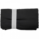 Спортивное полотенце Vigo Small, черное - купить оптом