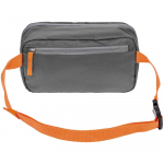 Поясная сумка Sensa, серая с оранжевым, фото 3