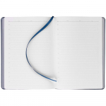 Ежедневник Slip, недатированный, синий, с белой бумагой, фото 4