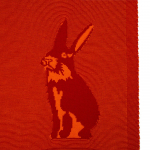 Плед Stereo Bunny, красный, фото 3