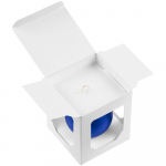 Елочный шар Gala Matt в коробке, 6 см, синий, фото 3