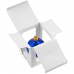 Елочный шар Gala Matt в коробке, 6 см, синий, фото 4