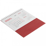 Календарь настольный Datio, красный, фото 2