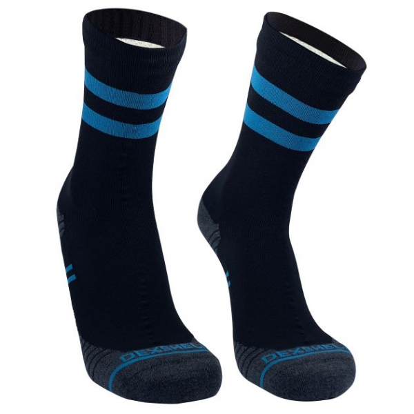 Водонепроницаемые носки Running Lite, черные с голубым - купить оптом