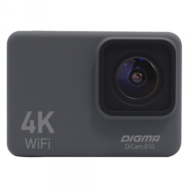 Экшн-камера Digma DiCam 810, серая - купить оптом