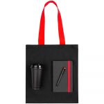 Набор Velours Bag, черный с красным, фото 1
