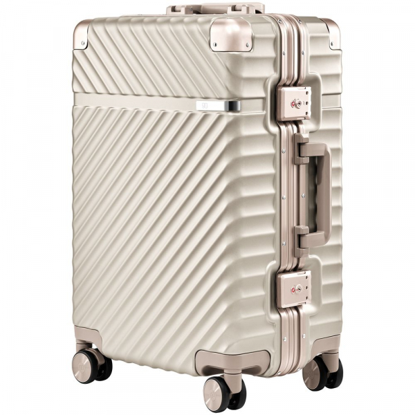 Чемодан Aluminum Frame PC Luggage V1, золотистый - купить оптом