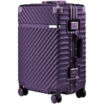 Чемодан Aluminum Frame PC Luggage V1, фиолетовый, фото 2