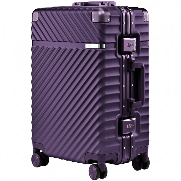 Чемодан Aluminum Frame PC Luggage V1, фиолетовый - купить оптом