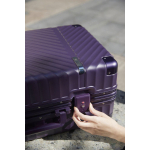 Чемодан Aluminum Frame PC Luggage V1, фиолетовый, фото 4