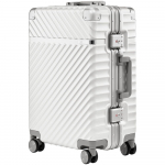 Чемодан Aluminum Frame PC Luggage V1, белый, фото 2