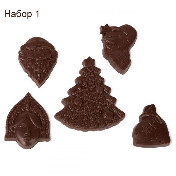 Набор фигурного шоколада Choco New Year на заказ - купить оптом