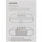 Беспроводная стереоколонка Uniscend Roombox, светло-серая, фото 13