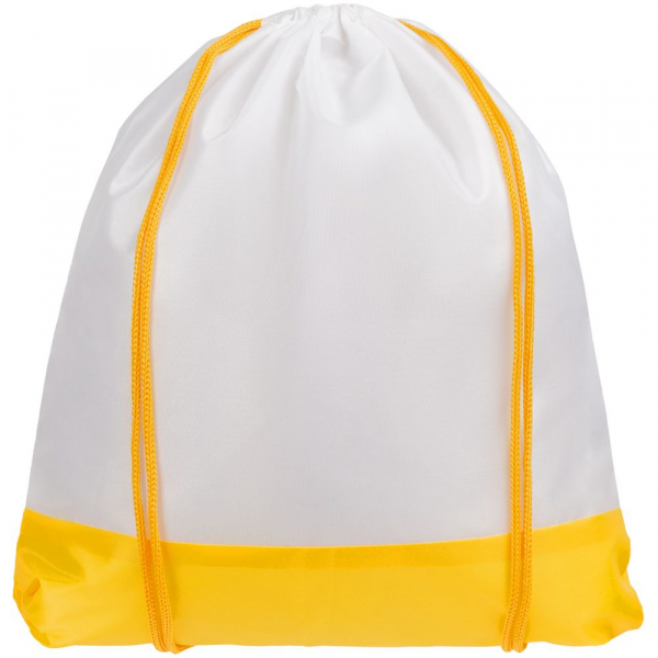 Рюкзак детский Classna, белый с желтым - купить оптом