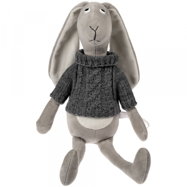 Игрушка Smart Bunny в свитере, серая - купить оптом