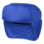 Шапка-ушанка Shelter, ярко-синяя, фото 1