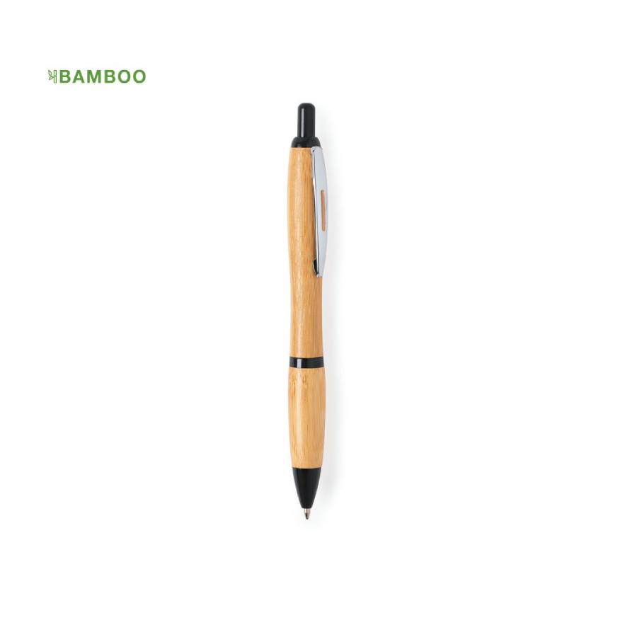 DAFEN, ручка шариковая, черный, бамбук, пластик, металл, фото 1