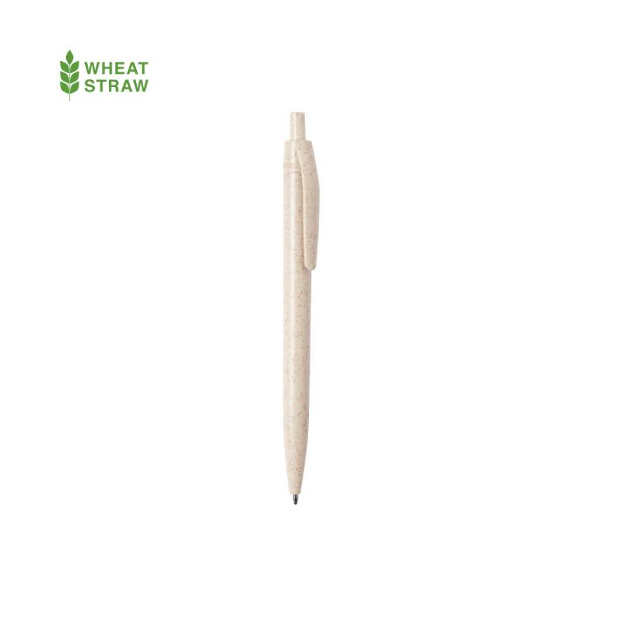 WIPPER ручка шариковая, натуральный, пластик с пшеничным волокном, фото 1