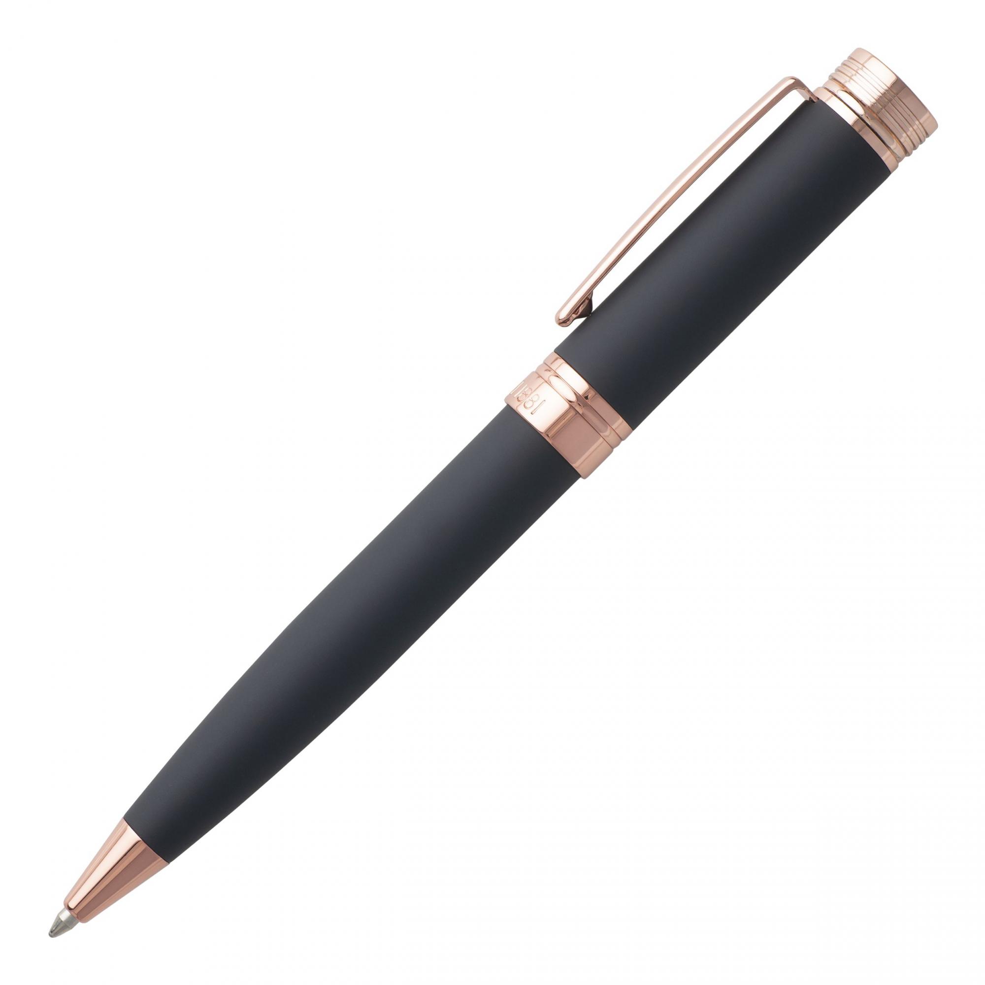 Ручка шариковая Zoom Soft Navy, цвет черный, фото 2
