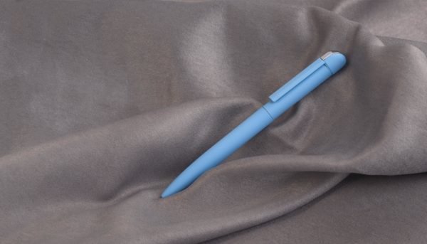 Ручка шариковая "Jupiter", покрытие soft touch, цвет голубой - купить оптом