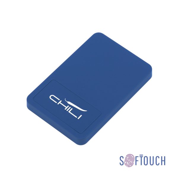 Настольное беспроводное зарядное устройство "Touchy", цвет темно-синий - купить оптом
