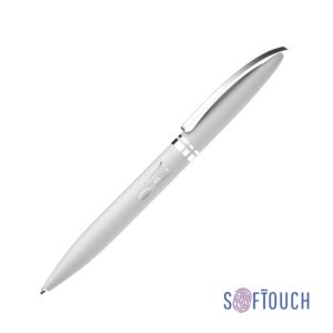 Ручка шариковая "Rocket", покрытие soft touch, цвет белый - купить оптом