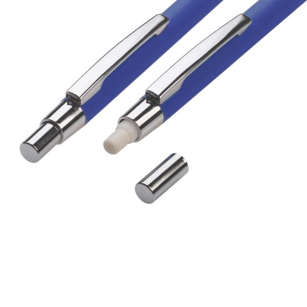 Набор "Ray" (ручка+карандаш), покрытие soft touch, цвет синий - купить оптом