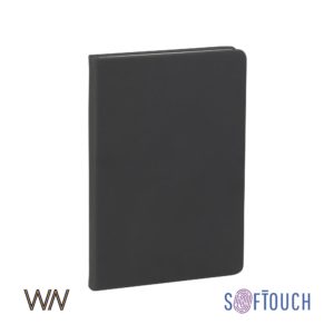 Ежедневник недатированный "Милан", А5, покрытие soft touch, цвет черный - купить оптом