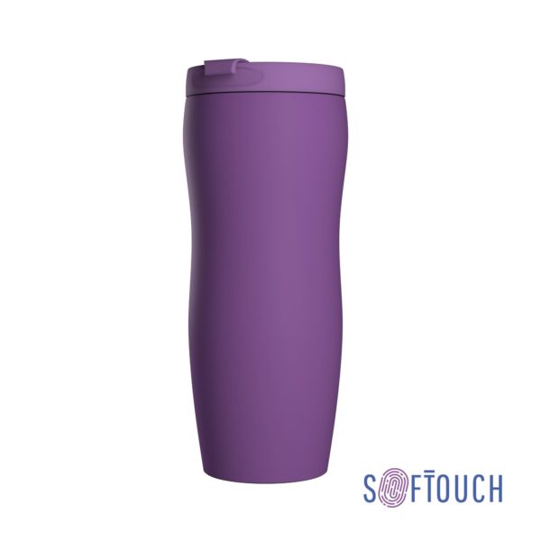 Термостакан "Монтана" 400 мл, покрытие soft touch, цвет фиолетовый - купить оптом