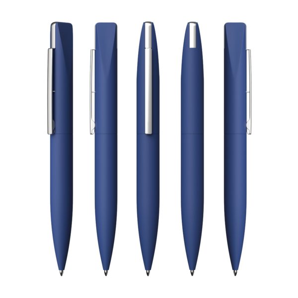 Ручка шариковая "Callisto" с флеш-картой 32Gb, покрытие soft touch, цвет темно-синий - купить оптом
