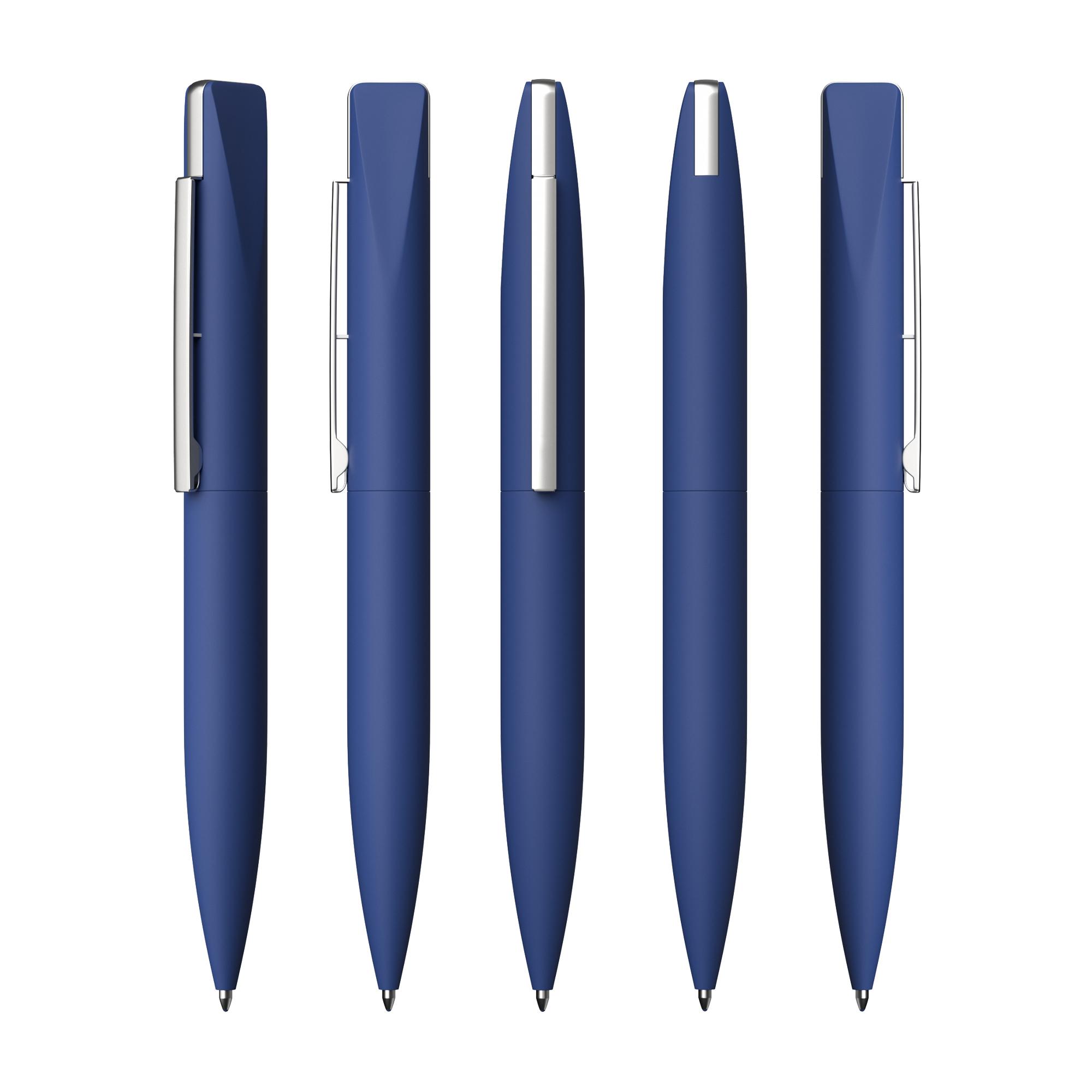 Ручка шариковая "Callisto" с флеш-картой 32Gb, покрытие soft touch, цвет темно-синий, фото 2