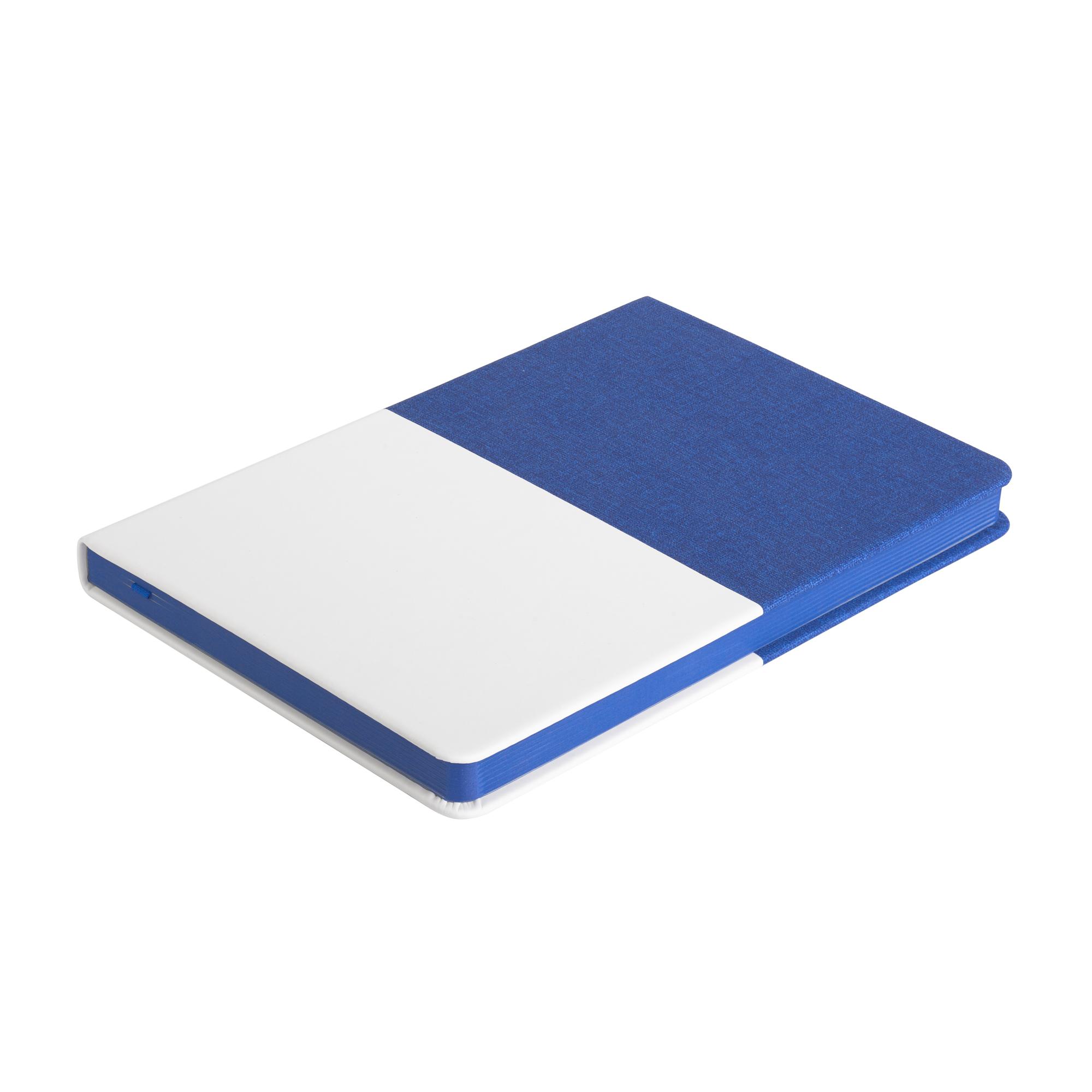 Ежедневник недатированный "Палермо", А5, цвет синий с белым, фото 2