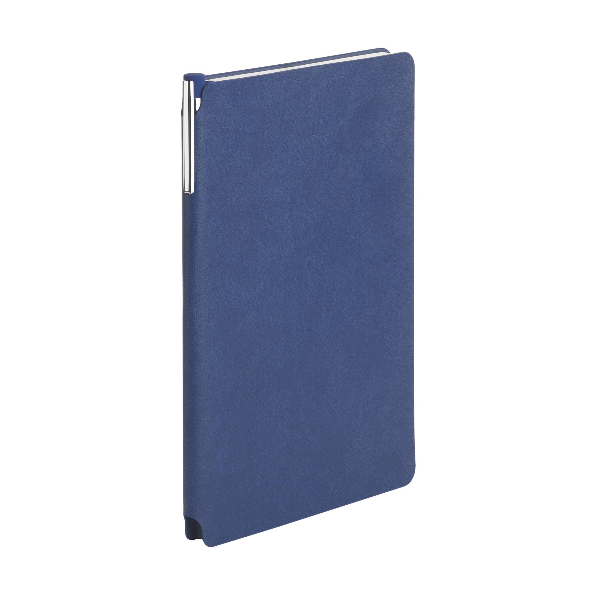 Ежедневник недатированный "Альба", формат А5, гибкая обложка, цвет синий, фото 2