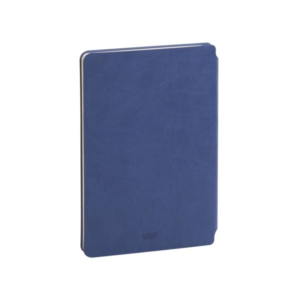 Ежедневник недатированный "Альба", формат А5, гибкая обложка, цвет синий - купить оптом
