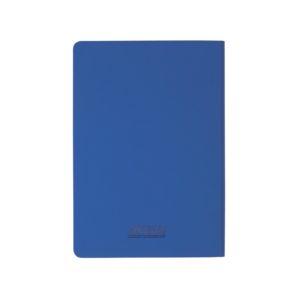 Ежедневник недатированный "Болонья", гибкая обложка с тиснением, покрытие soft touch, формат А5, цвет синий - купить оптом