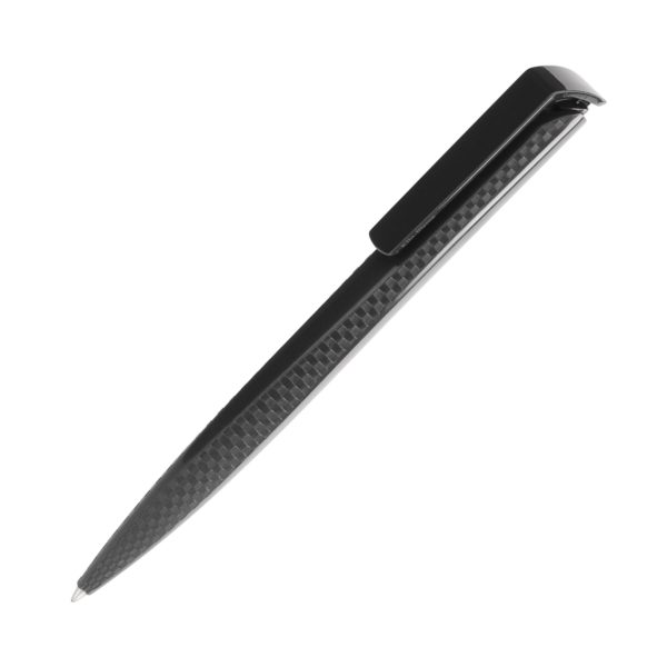 Ручка шариковая TRIAS CARBON, цвет черный - купить оптом