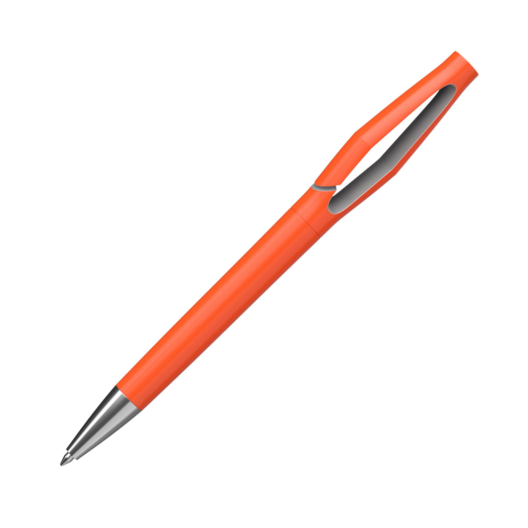Ручка шариковая "Jack", оранжевый/серебро, цвет оранжевый