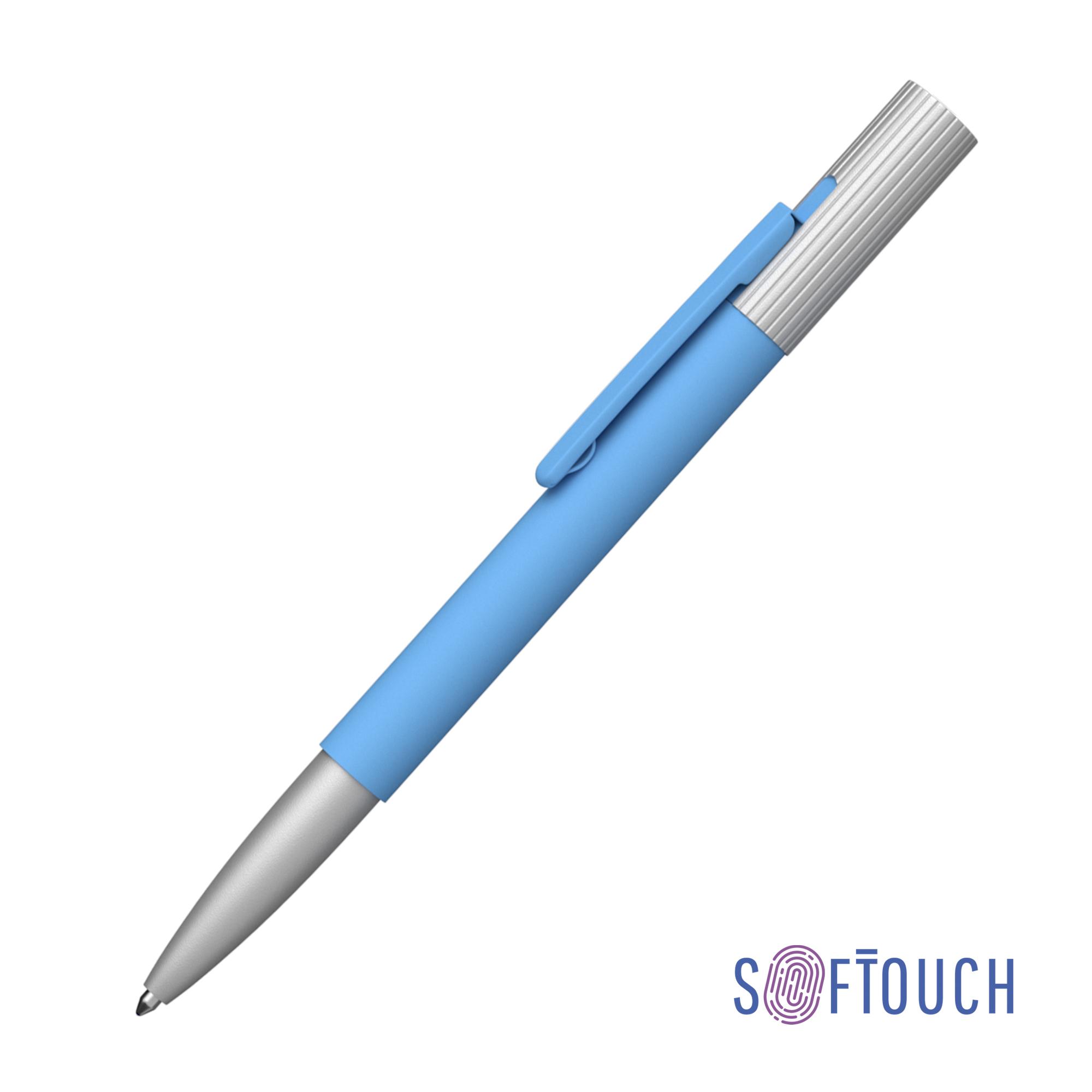 Ручка шариковая "Clas", покрытие soft touch, цвет темно-синий - купить оптом