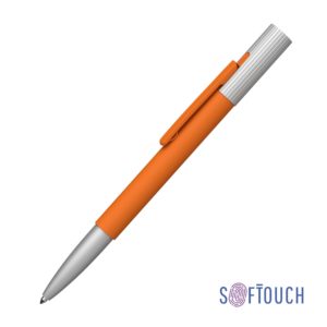 Ручка шариковая "Clas", покрытие soft touch, цвет оранжевый - купить оптом