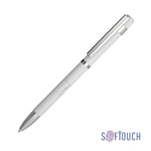 Ручка шариковая "Mars", покрытие soft touch, цвет белый - купить оптом
