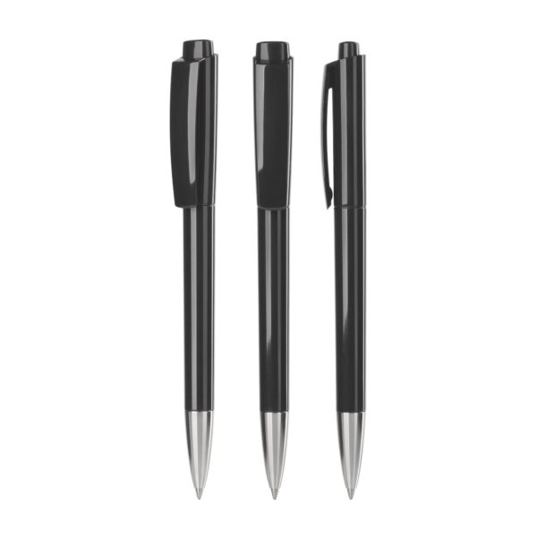 Ручка шариковая ZENO M, цвет черный - купить оптом