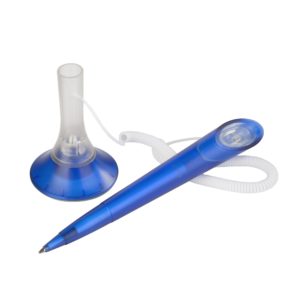 Ручка шариковая MEMO LEVISTOR CORD ICE, цвет синий - купить оптом