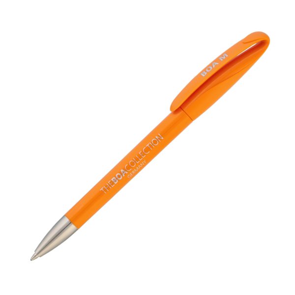 Ручка шариковая BOA M, цвет оранжевый - купить оптом