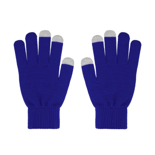 Перчатки женские для работы с сенсорными экранами, синие#, цвет синий - купить оптом